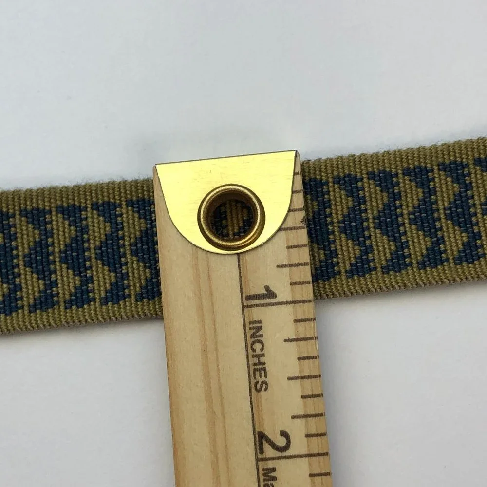 Levi's Vintage Boho Southwestern Buckle Leather Belt Western Country Classic